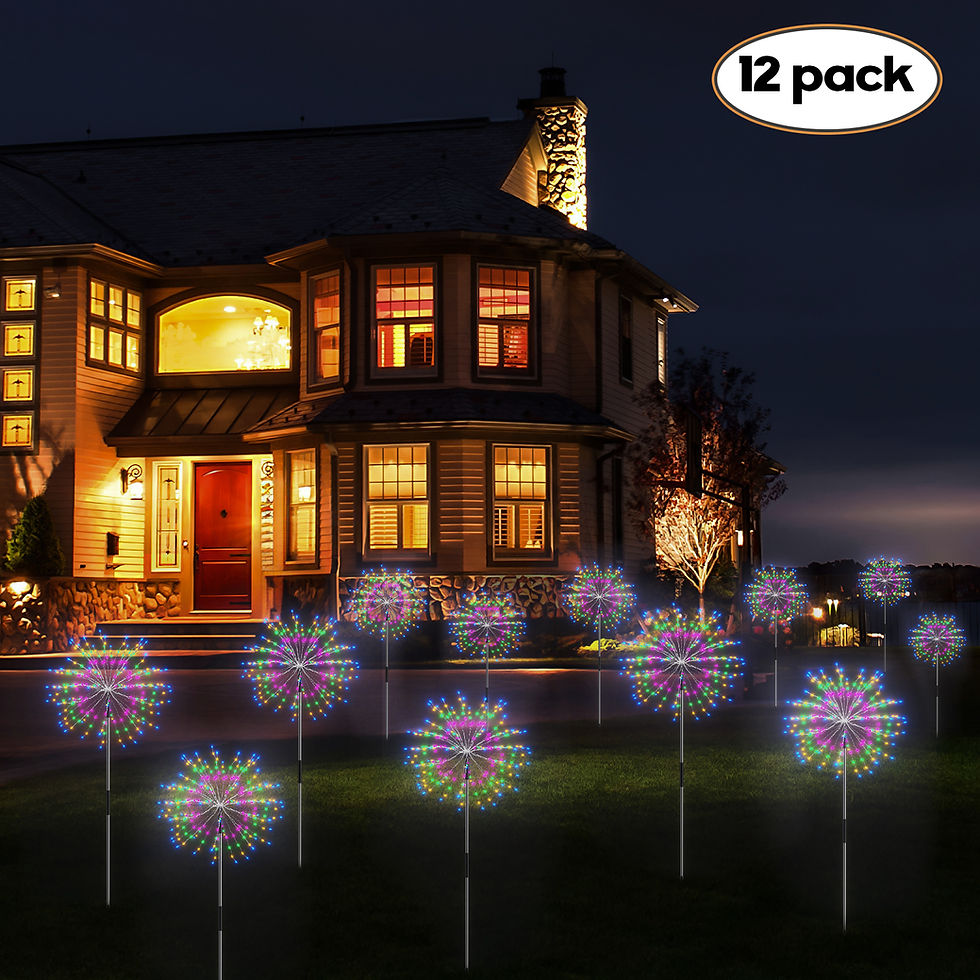Thumbnail: Pubsop Solar Firework Lights