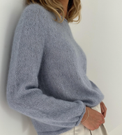 Plain Yoke Bluse