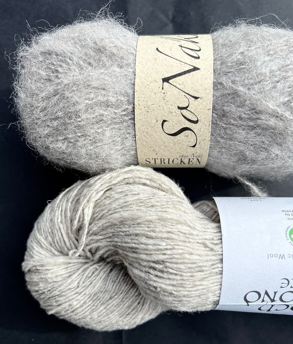 Miniaturbild: Chalcot Cardigan von Coco Amour Knitwear als Wollpaket mit Loch Lomond Lace & SoNaka