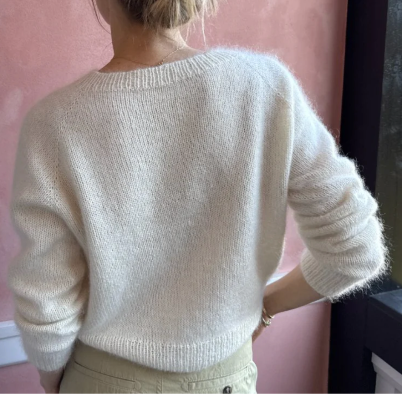No Frills Sweater von PetiteKnit als Wollpaket mit Alpaka