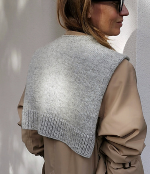 Miniaturbild: Fake Sweater Scarf von paulastrickt als Wollpaket mit Alpaka