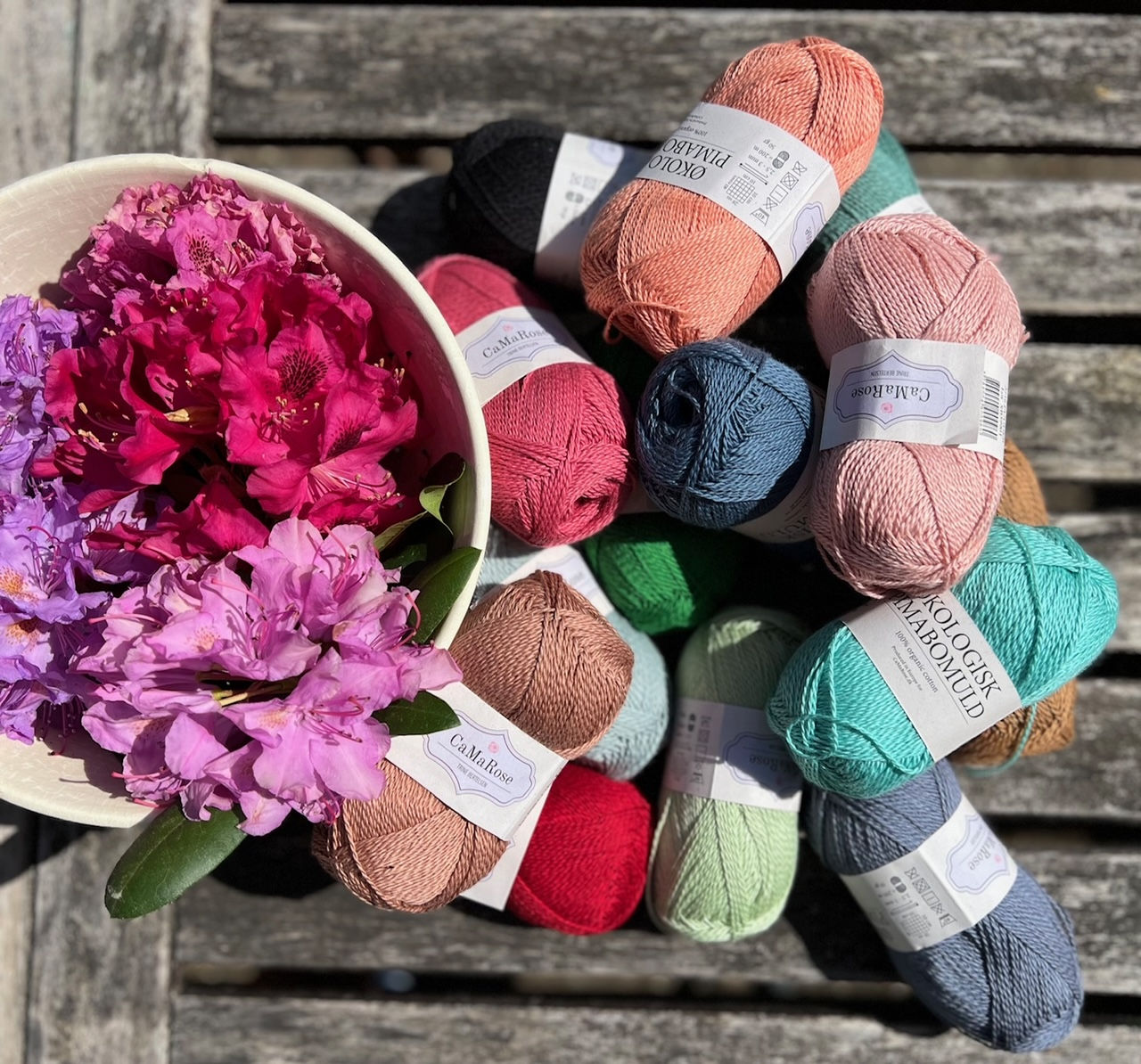 Økologisk Pimabomuld, GOTS, von CaMaRose