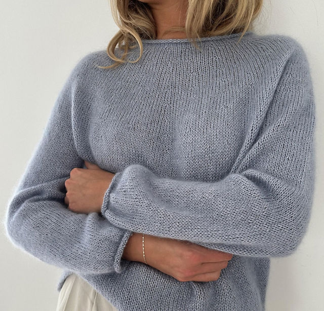 Plain Yoke Bluse aus Mokosh