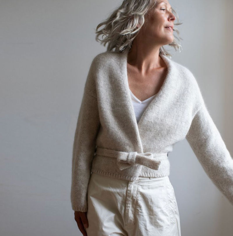 Fold Wrap von Anne Ventzel als Wollpaket mit SoNaka & Semilla Melange,