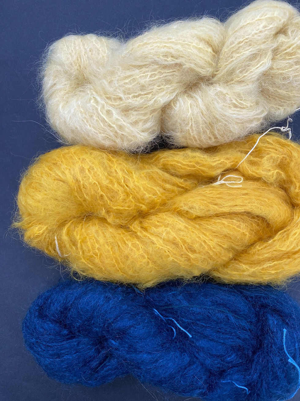 Miniaturbild: MYSTERY-Tuch, Wollpaket/Mohair & Wolle