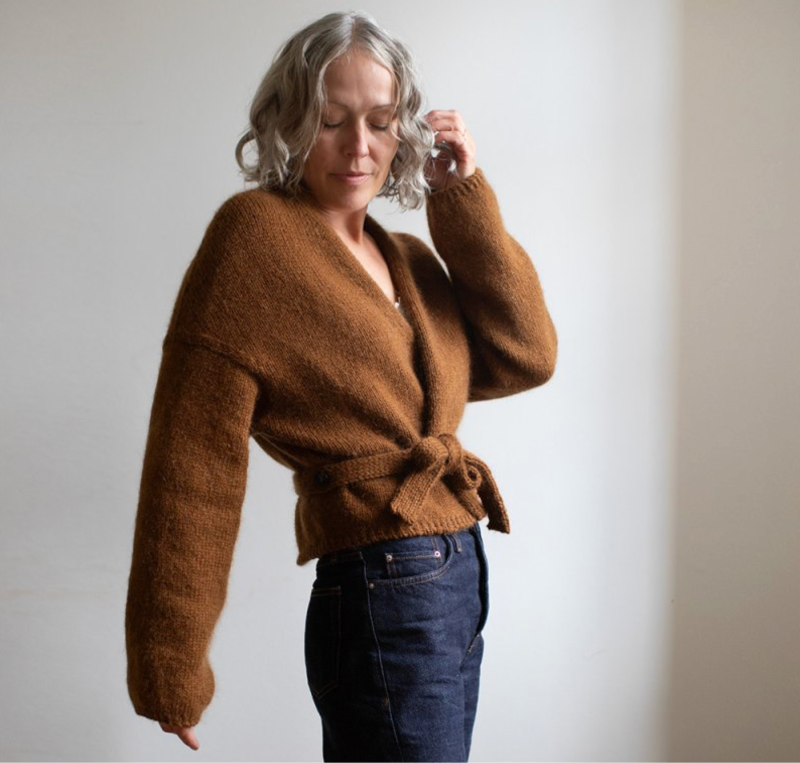 Fold Wrap von Anne Ventzel als Wollpaket mit SoNaka & Semilla Melange,