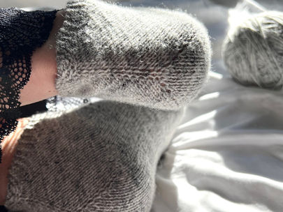 So hast du Socken noch nie gestrickt: Die SoN-Socke aus einer einzigen Masche