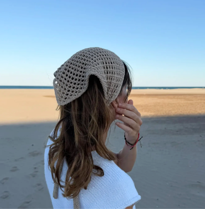 Mesh Bandana von paulastrickt als Wollpaket mit SilYa aus Seide und Yak