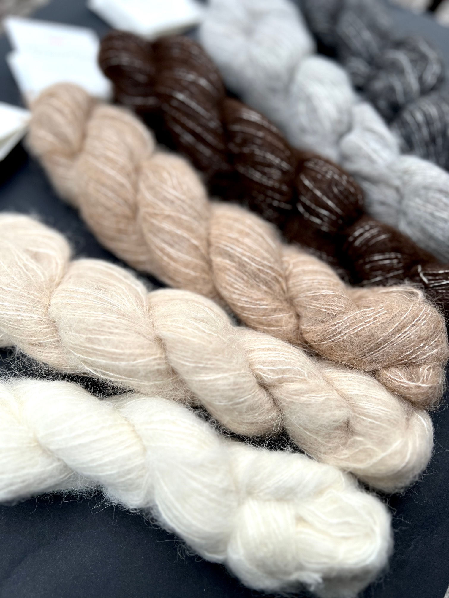 Silk Alpaca Natural Colors, naturbelassen, von Concept