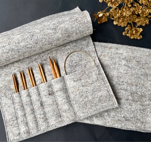 Stricknadeltasche, Nadelspitzen & Seile, Kollektion I