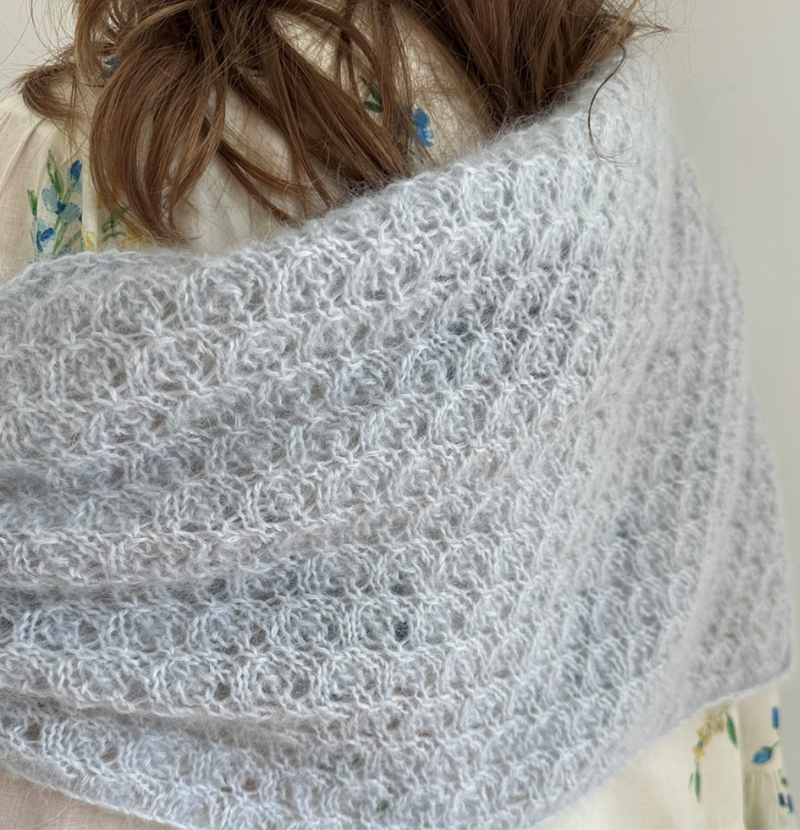 Bellis Scarf von Lene Holme Samsøe als mohairfreies Wollpaket mit SoNaka aus Alpaka