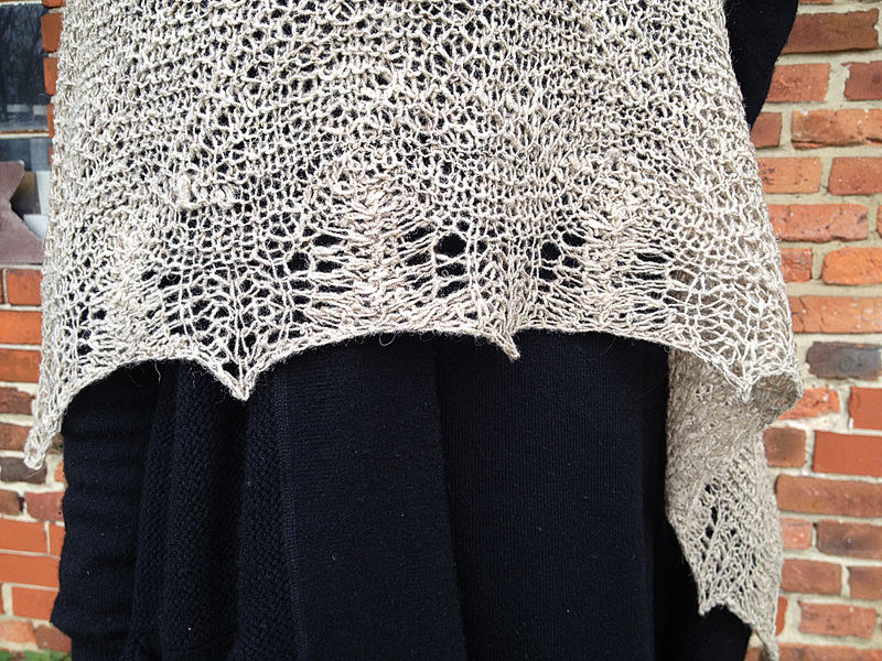 Miniaturbild: Moekchenshawl, Anleitung