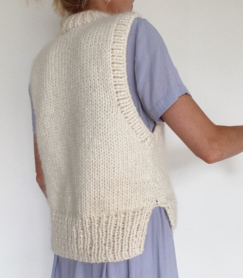 Miniaturbild: Holiday Slipover von PetiteKnit, Wollpaket/Alpacotton natural clrs & SoNaka, ab