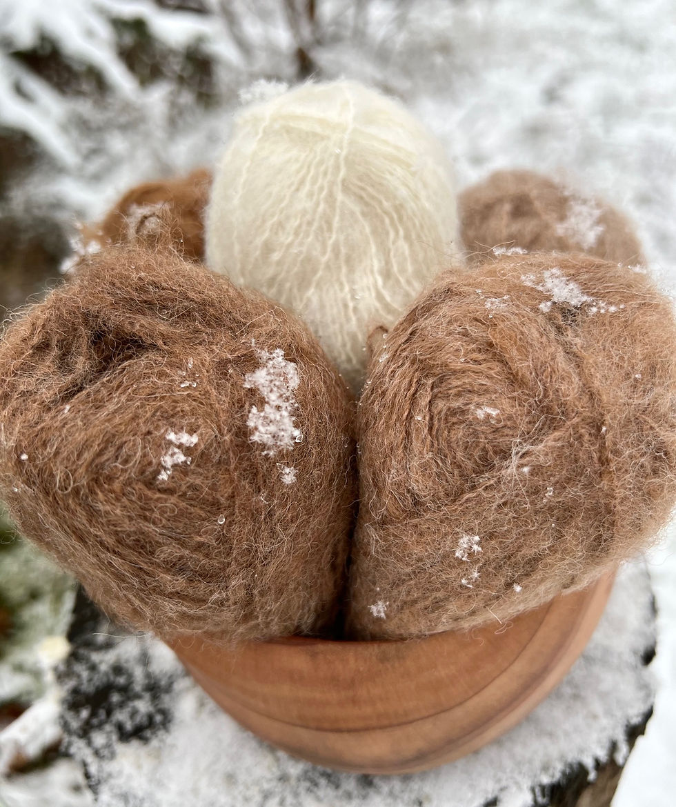 Miniaturbild: SoNaka von "Stricken ohne Naht" Mohair Alternative aus Alpaka