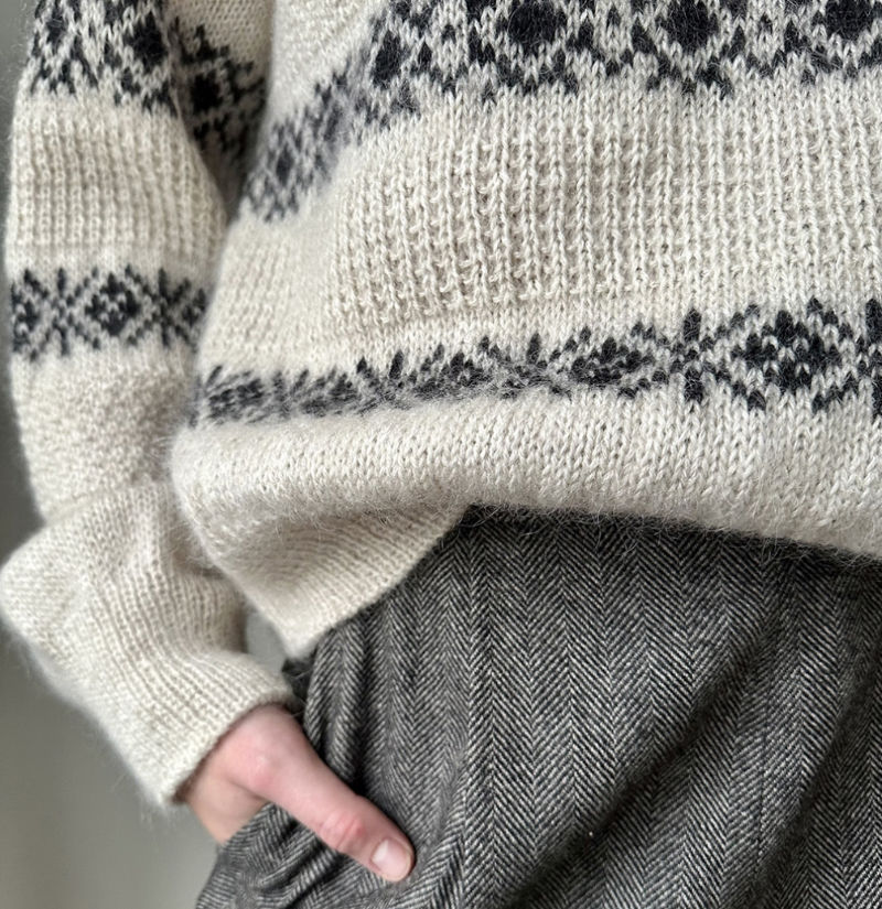 Miniaturbild: Terracotta Sweater von Lene Holme Samsøe als Wollpaket mit Sakino