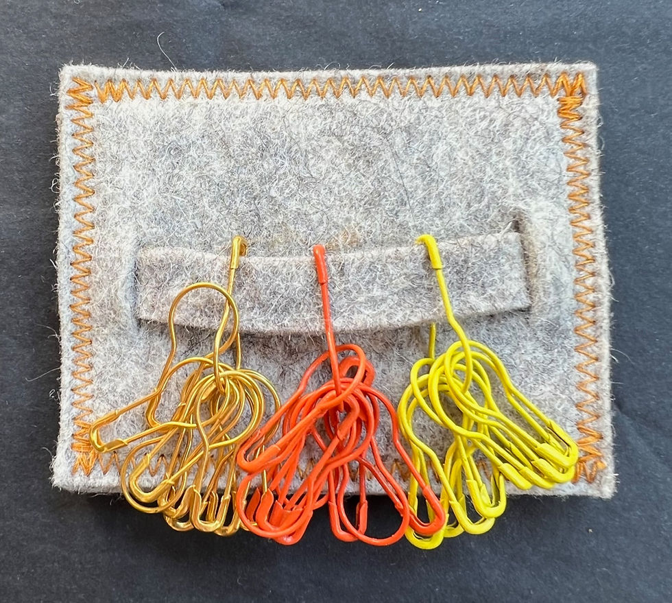 Miniaturbild: Maschenmarkiererset, drei Farben, Kollektion III