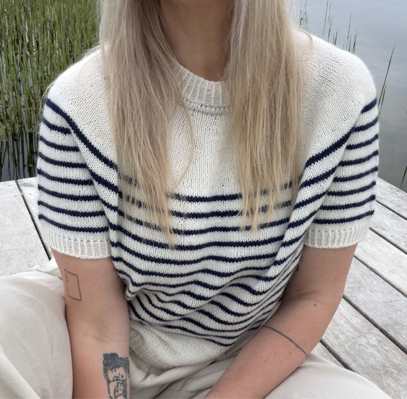 Breton Tee von Hanne Rimmen als Wollpaket mit Sakino