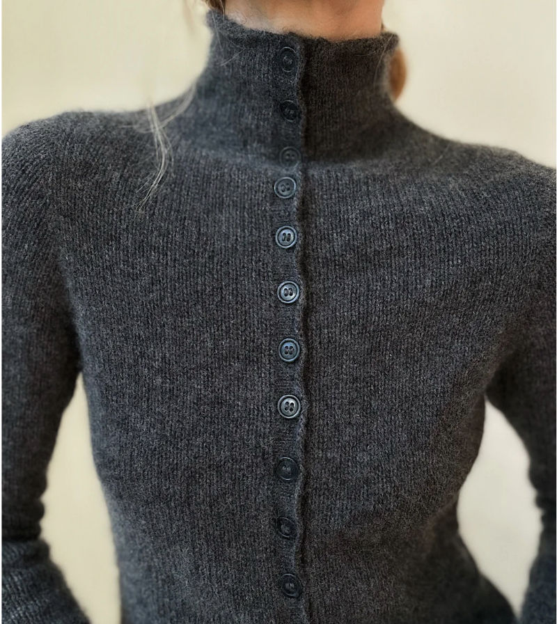 Miniaturbild: Blouse No. 5 von My Favourite Things Knitwear als Wollpaket mit SoNaka & Baby Alpaka Lace