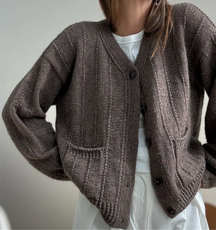 Flow Loop Cardigan von Other Loops als Wollpaket Urga
