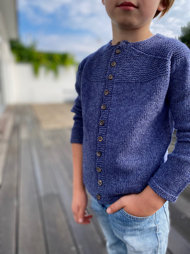 POLA-Jacke/Baby&Kind, Anleitung strickenohnenaht