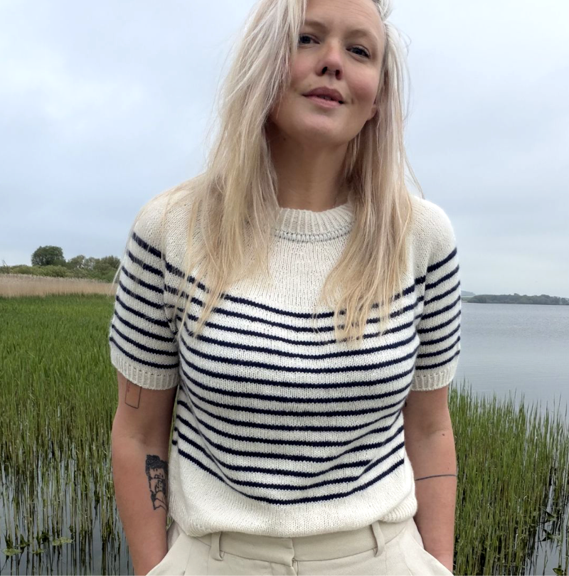 Breton Tee von Hanne Rimmen als Wollpaket mit Sakino