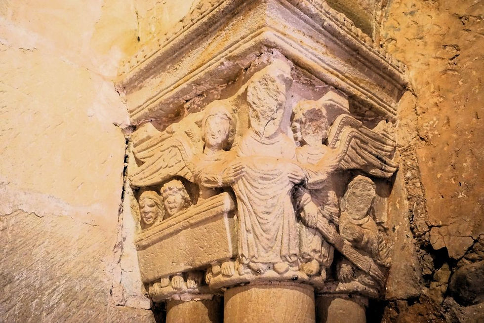 Capitel de la Asunción. Lado sureste del lado de la Epístola