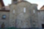 Cabecera tripartita de la iglesia del monasterio