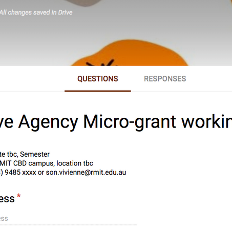 Announcing Creative Agency micro-grants