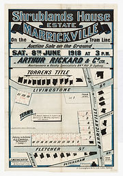 1918 Shrublands House Estate, Marrickvil