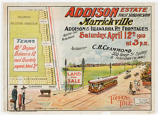 1913, Addison Estate, Marrickville - Add