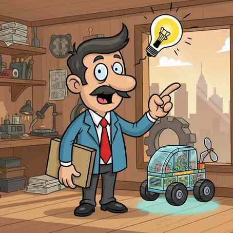 toy inventor collaboration program