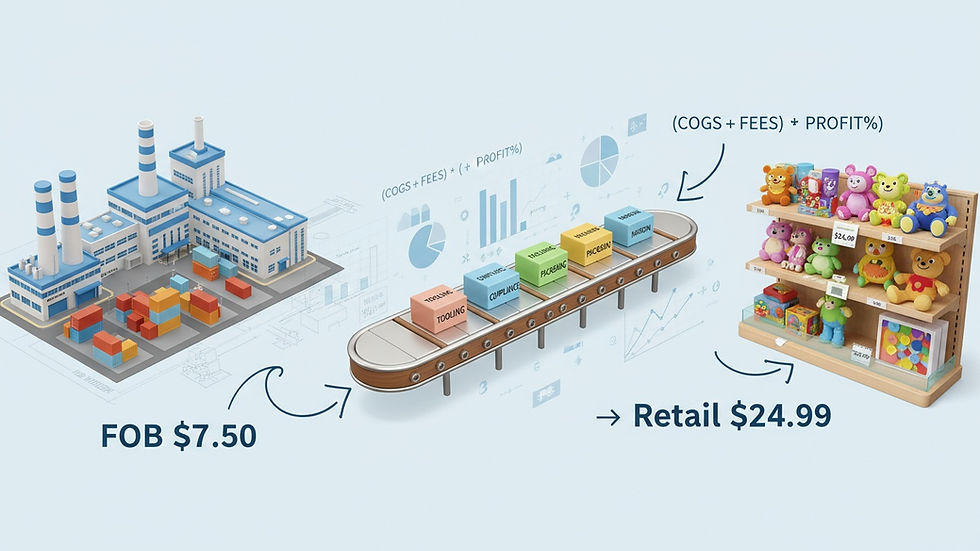Toy math margin calculation 2025