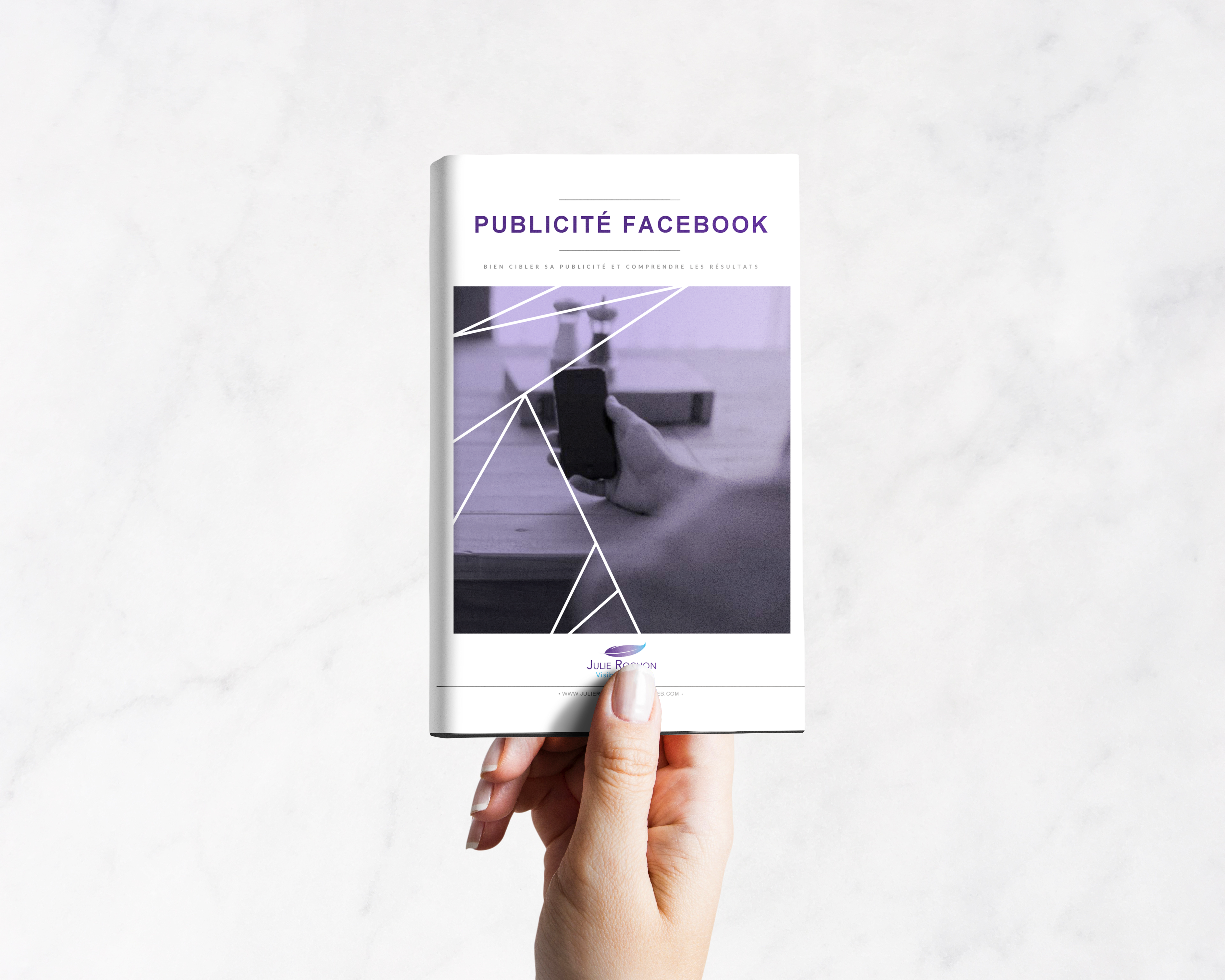 Publicité Facebook Julie Rochon
