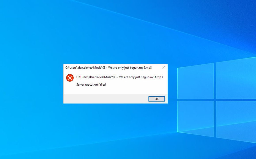 Solved Windows media player server execution failed error on windows 10