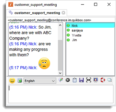 QuikBox IM Group Meetings