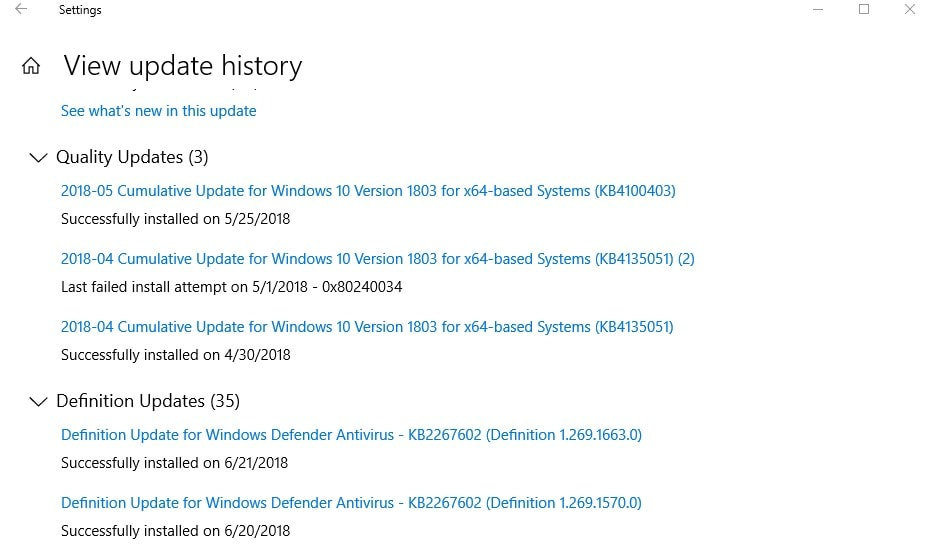 Windows 10 Update Infinite boot Loop (Installing the same Updates Again