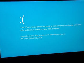 Fix DPC_WATCHDOG_VIOLATION BSOD bugcheck 0x00000133