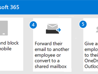 Overview: Remove a former employee and secure data