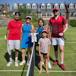 Boris the Tennis Bear’s Bank Holiday Mixed Doubles Report 🐻🎾