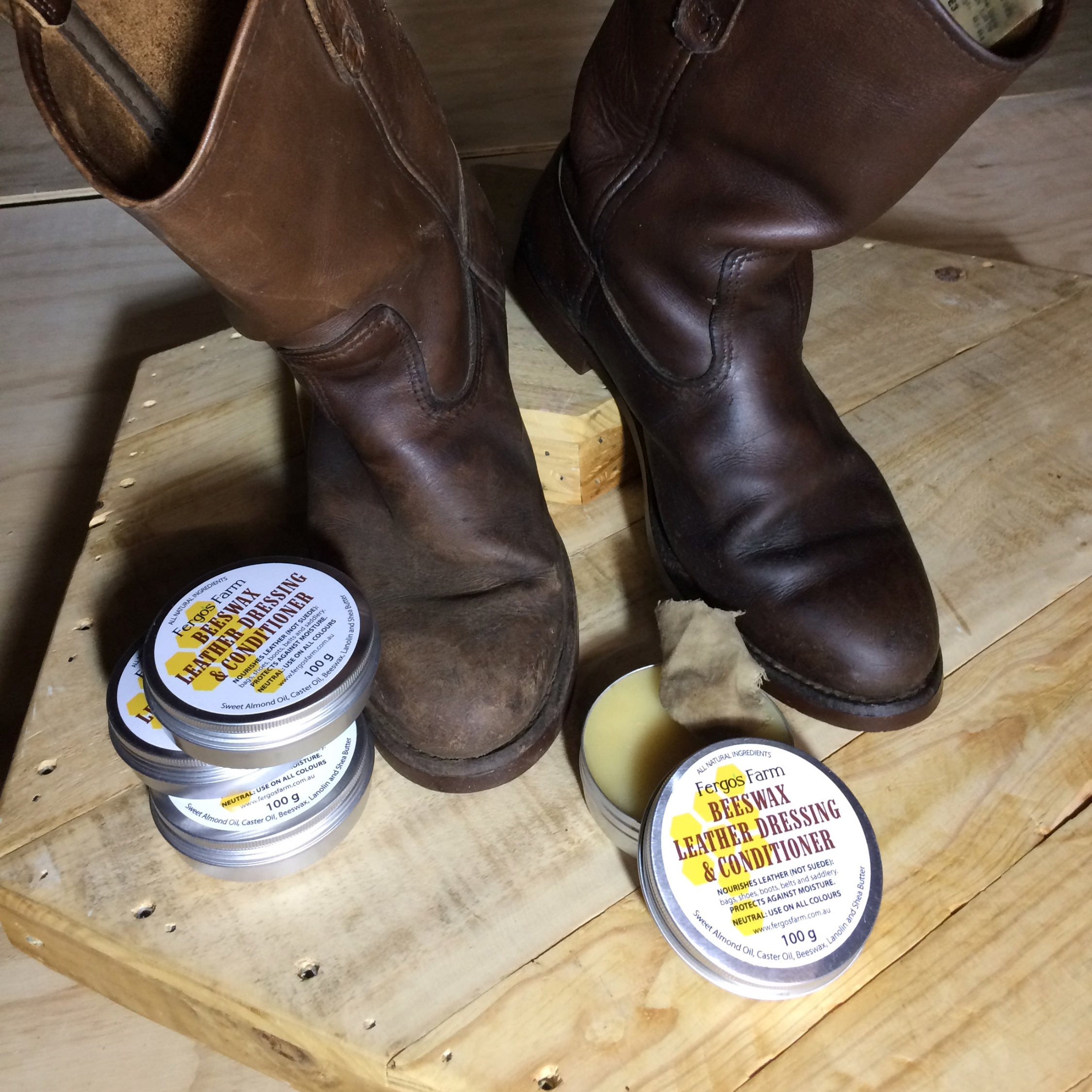 Beeswax Leather Dressing and Conditi