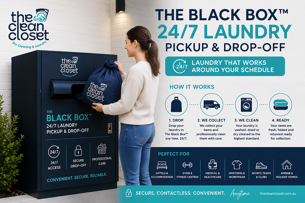 The Black Box™: 24/7 Laundry Made Simple