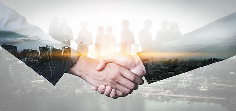 double-exposure-image-of-business-and-fi