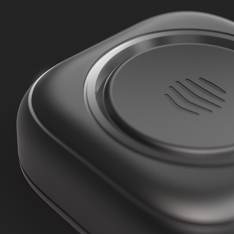 Hive connected homes button.