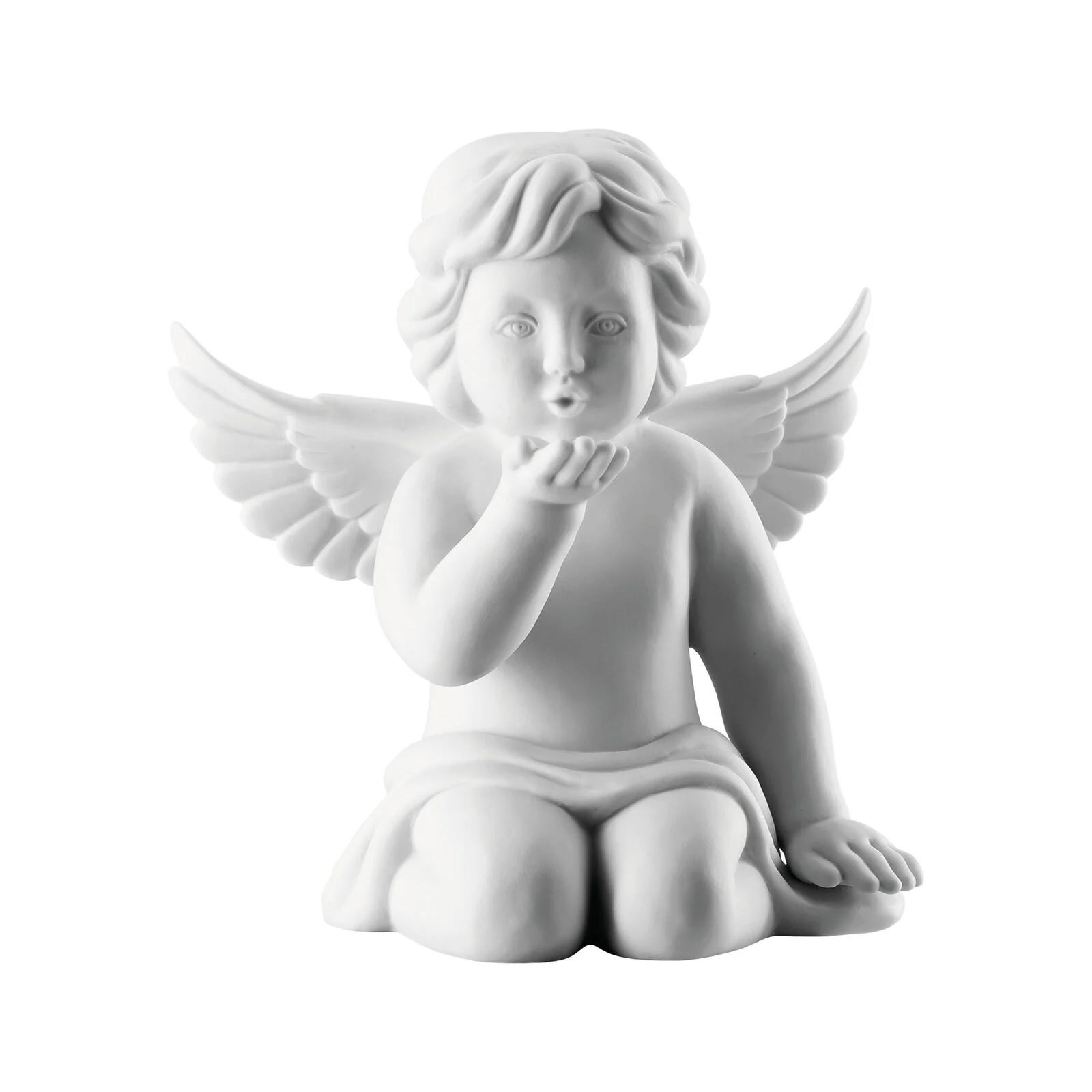 Rosenthal Angel Porselen Öpücük Yollayan  Melek Biblo 14 cm.