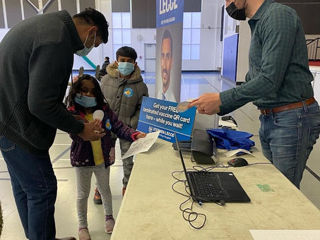 Photo Release: Ahmadiyya Vaccine Clinic