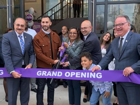 Stephen Lecce, Ontario’s Minister of Education celebrates opening of the largest Child Care Center