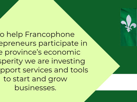 Ontario Supporting Francophone Start-Ups and Entrepreneurs