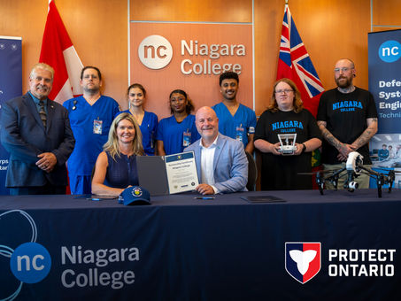 Province Welcomes Niagara College to Ontario Corps
