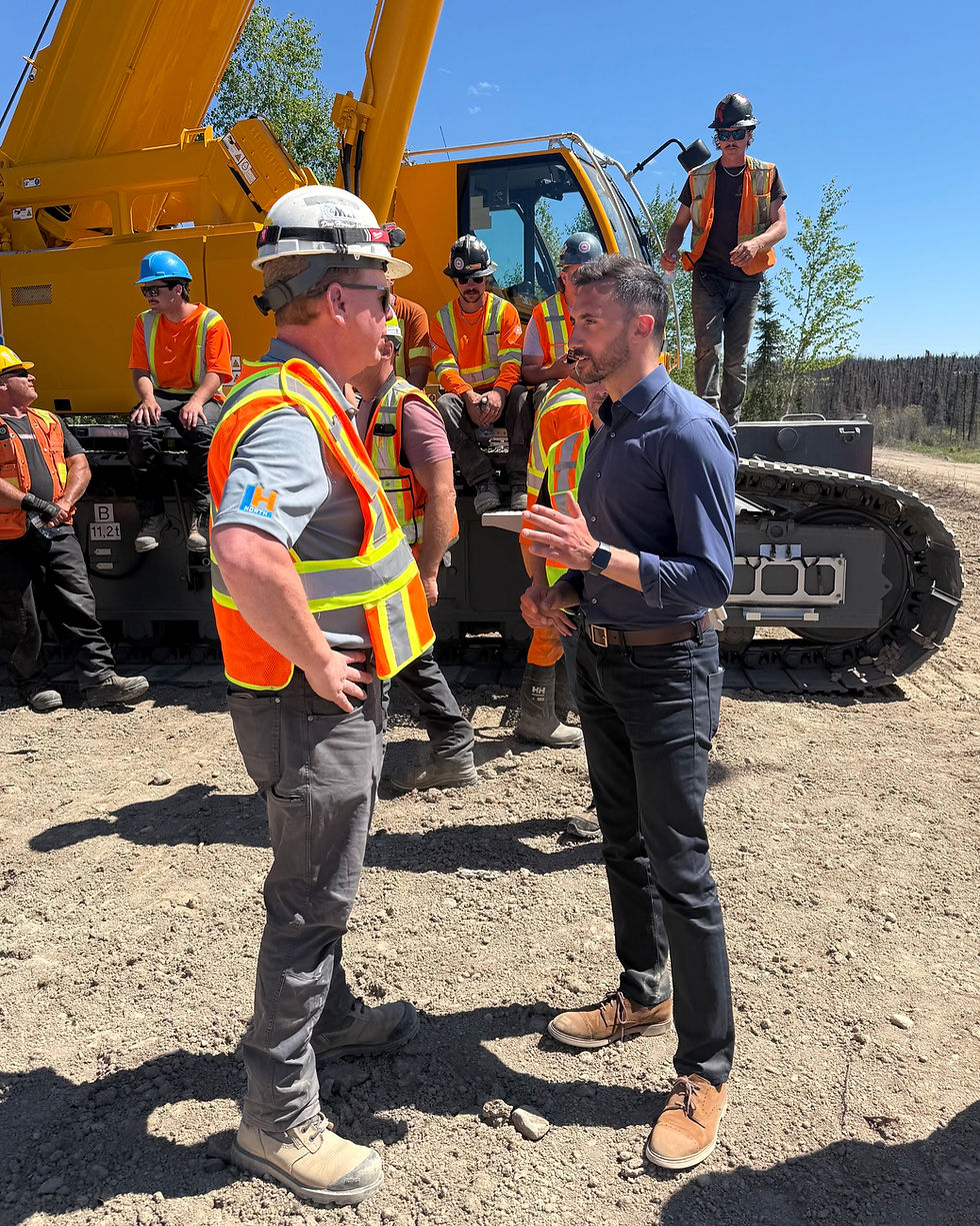 Ontario and Webequie First Nation Break Ground on Ring of Fire Road