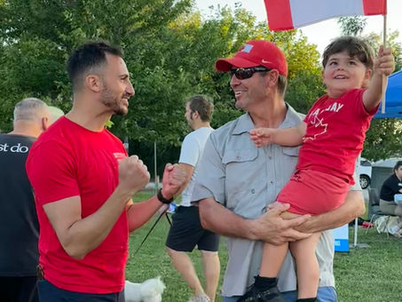 MPP Lecce Concludes Canada Day in King City